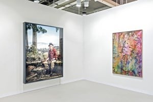 Rodney Graham and Sam Falls, 303 Gallery, Art Basel (13–16 June 2019). Courtesy Ocula. Photo: Charles Roussel.